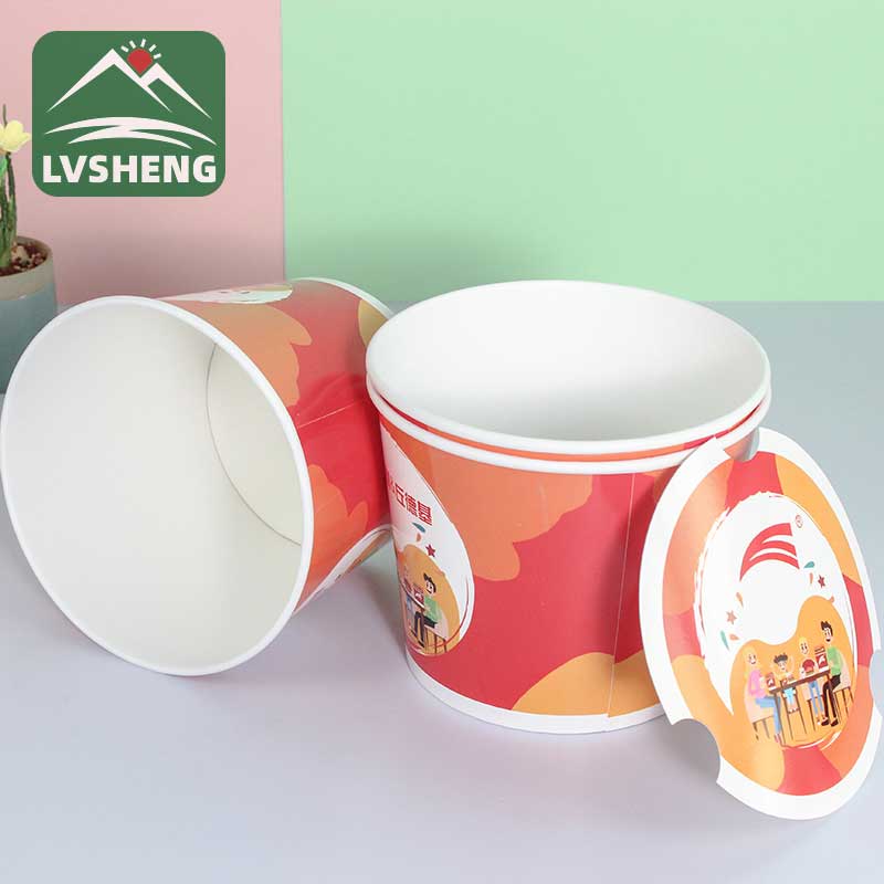 What are film popcorn paper cups made of?